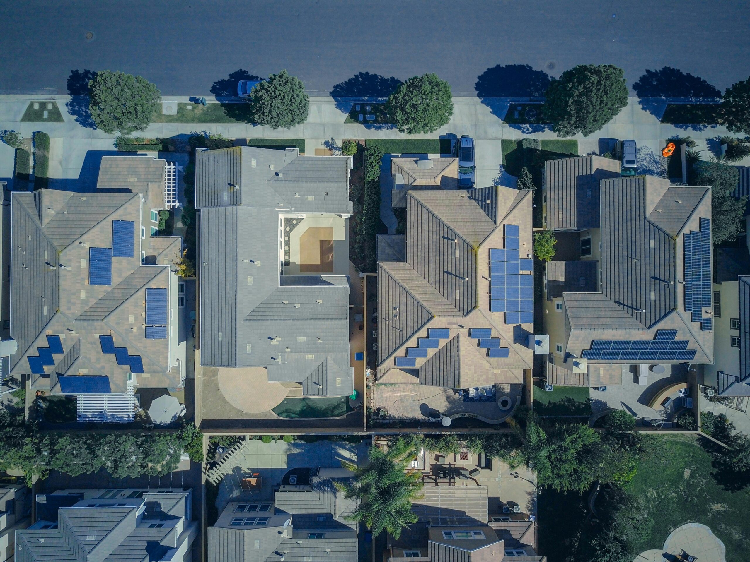 Aerial view of florida
