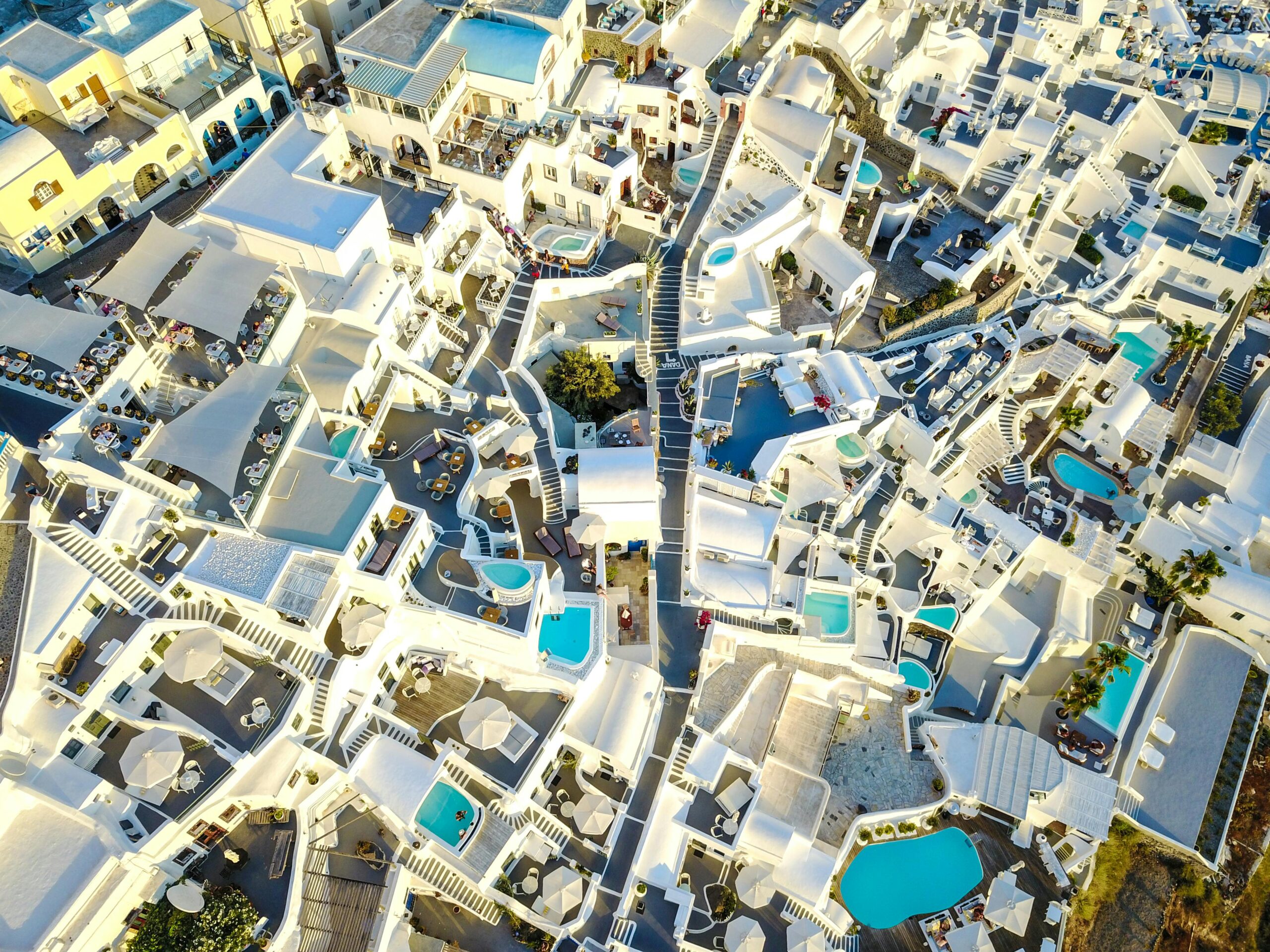 Aerial view of florida